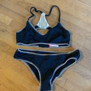 VS swim crochet knit bikini